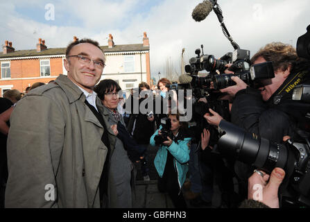 Retour de Danny Boyle Banque D'Images