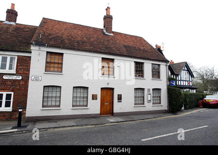 Fermeture restaurant The Fat Duck Banque D'Images