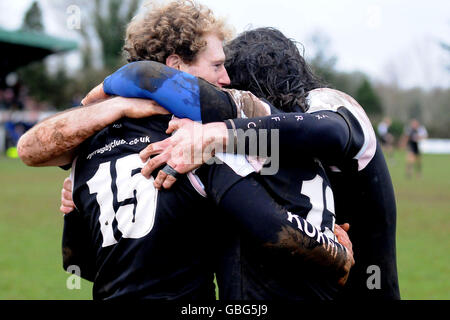 Rugby Union - Scottish Hydro Electric Premiership Division One - Ayr v Edinburgh - Milbrae Accies Banque D'Images