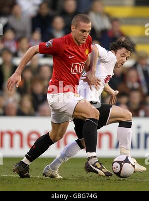 Football - FA Cup sixième round - Fulham v Manchester United - Craven Cottage Banque D'Images