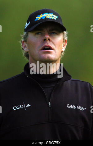 Golf - Damivo British Masters - Marriott Forest of Arden - Premier tour. Joakim Haeggman, Suède Banque D'Images