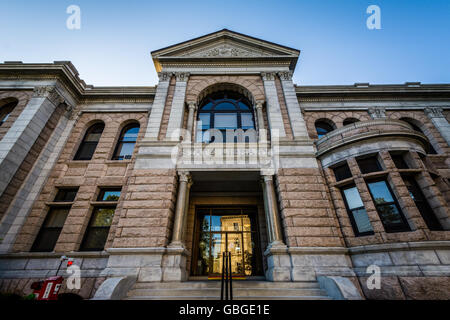 Le New Hampshire State Library à Concord, New Hampshire. Banque D'Images