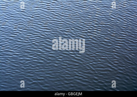 La texture de la surface de l'eau lame crantée Banque D'Images