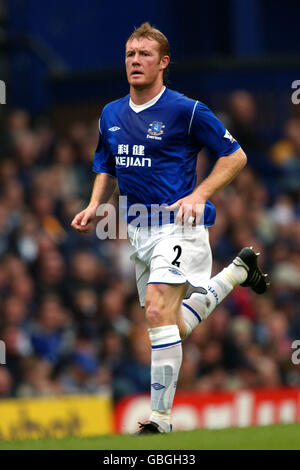 Soccer - FA Barclaycard Premiership - Everton contre Bolton Wanderers. Steve Watson, Everton Banque D'Images