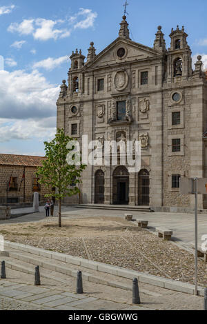 Couvent de Santa Teresa, à la Plaza de la Santa à Avila ville Castille et León Espagne Europe Banque D'Images