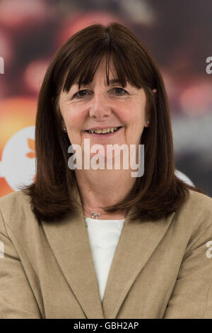 Lesley Griffiths AM, du travail de l'Assemblée galloise Wrexham. Elle est secrétaire du Cabinet pour l'environnement et des Affaires rurales. Banque D'Images