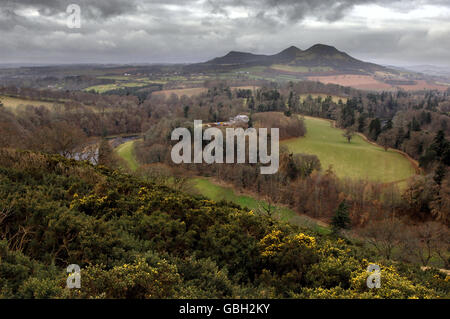 Stock Général - Scottish Borders - Mars 2009 Banque D'Images