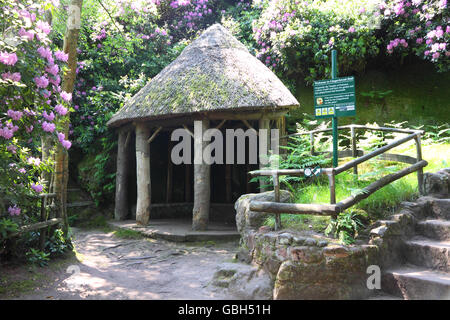 Gingerbread Hall à Hawkstone Park Follies, Shropshire, Angleterre. Banque D'Images
