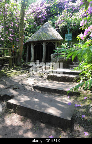 Gingerbread Hall à Hawkstone Park Follies, Shropshire, Angleterre. Banque D'Images