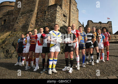 Rugby League - Engager Super League Week-end Magic Launch - Château d'Edimbourg Banque D'Images