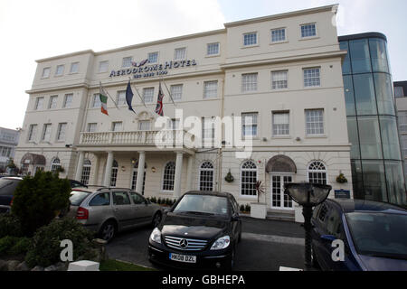 Photo générique de l'Airport House à Croydon, Surrey, qui était autrefois l'aérodrome de Croydon et le premier aéroport international de Londres lors de son ouverture en 1928 Banque D'Images