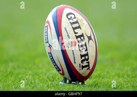 Rugby Union - RBS 6 Nations Championship 2009 - Angleterre / France - Twickenham. Match de football officiel de l'Angleterre Banque D'Images