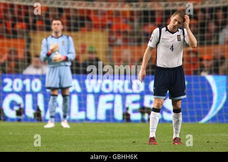 Football - FIFA World Cup 2010 - tour de qualification - Groupe 9 - Holland v Ecosse - Amsterdam ArenA Banque D'Images