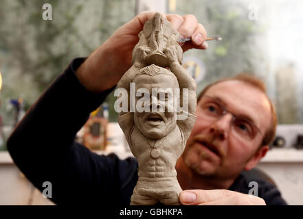 Rugby Union - Brian O'Driscoll Grogg - Grogg Shop Studio Banque D'Images