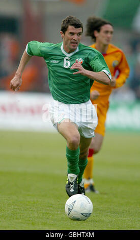 Football - International friendly - Irlande / Roumanie. Roy Keane, Irlande Banque D'Images