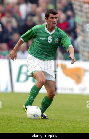 Football - International friendly - Irlande / Roumanie. Roy Keane, Irlande Banque D'Images