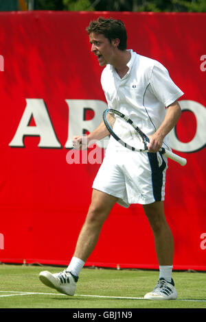 Tennis - Championnat de Stella Artois - Premier tour - Ian Flanagan v Mark Philippoussis Banque D'Images