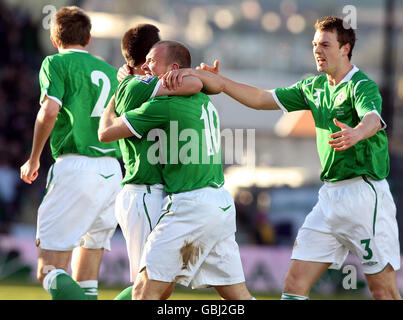 Football - FIFA World Cup 2010 - tour de qualification - Groupe 3 - L'Irlande du Nord v Pologne - Windsor Park Stadium Banque D'Images