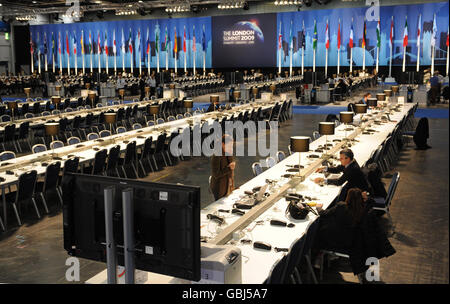 La deuxième journée du Sommet du G20 Banque D'Images