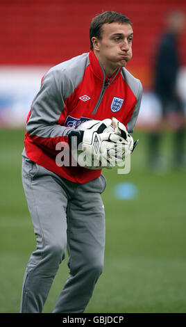 Football - moins de 21 ans International friendly - Angleterre v France - Angleterre Training - City Ground. Mark Noble d'Angleterre à l'entraînement d'aujourd'hui Banque D'Images