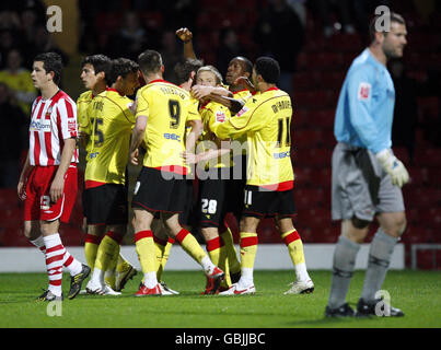 Soccer - Coca-Cola Football League Championship - Watford v Southampton - Vicarage Road Banque D'Images