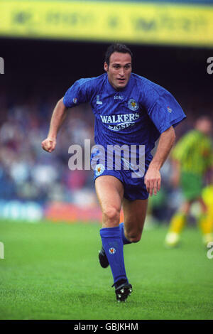 Football - coupe anglo-italienne - Leicester City / West Bromwich Albion - Filbert Street.Lee Philpott, Leicester City. Banque D'Images