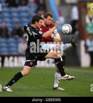 Soccer - Coca-Cola Football League Championship - Burnley v Sheffield United - Turf Moor Banque D'Images