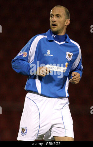 Soccer - Irn Bru Première Division - St Johnstone v Dunfermline Athletic - McDiarmid Park Banque D'Images