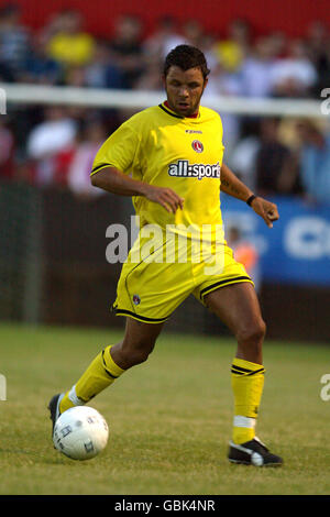 Football - amical - Welling United contre Charlton Athletic. Mark Fish, Charlton Athletic Banque D'Images