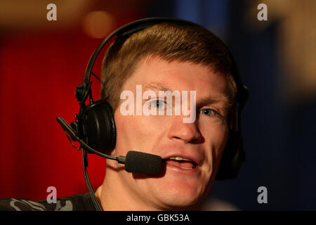 Boxe - Rickey Hatton Manny Pacquiao v Table ronde formateurs Conférence de presse - MGM Grand Banque D'Images