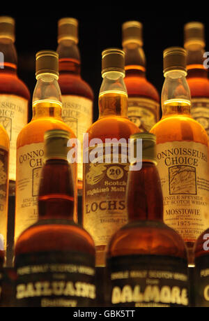 Tour d'expérience Scotch Whisky Banque D'Images