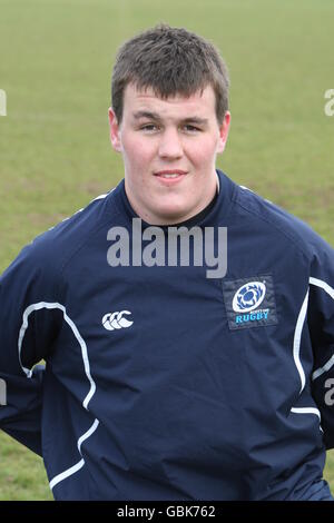 Rugby Union - Ecosse U17 Squad - Merchiston Castle School Banque D'Images