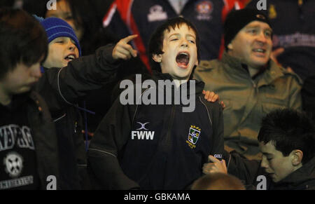 Rugby Union - Magners League - Edinburgh Rugby - Leinster - Murrayfield Banque D'Images