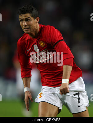 Football - UEFA Champions League - quart de finale - deuxième étape - FC Porto / Manchester United - Estadio do Dragao. Cristiano Ronaldo, Manchester United Banque D'Images