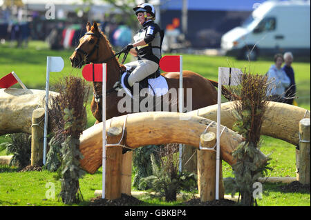 Powderham Castle Horse Trials Banque D'Images