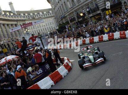 Course de Formule 1 - Parade à Londres Banque D'Images