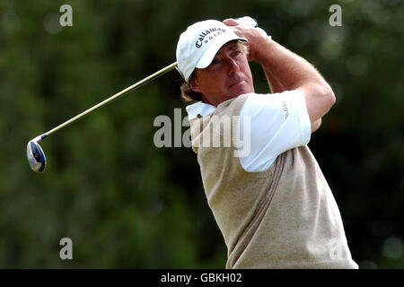 Golf - le Championnat d'Open 2004 - Royal Troon - second tour. Barry Lane en Angleterre Banque D'Images