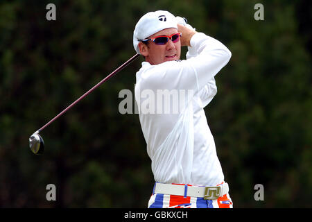 Golf - le Championnat d'Open 2004 - Royal Troon - Premier tour. Ian Poulter, de l'Angleterre Banque D'Images