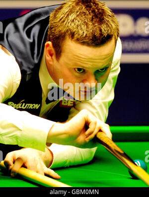 Snooker - Championnats du monde de snooker Betfred.com - jour quinze - le théâtre Crucible.Shaun Murphy d'Angleterre pendant le Championnat du monde de Snooker Betfred.com au Crucible Theatre, Sheffield. Banque D'Images