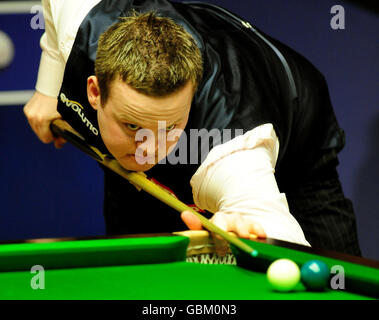 Snooker - Championnats du monde de snooker Betfred.com - jour quinze - le théâtre Crucible.Shaun Murphy d'Angleterre pendant le Championnat du monde de Snooker Betfred.com au Crucible Theatre, Sheffield. Banque D'Images