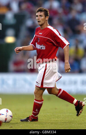 Football - amical - Gillingham v Charlton Athletic. Bryan Hughes, Charlton Athletic Banque D'Images