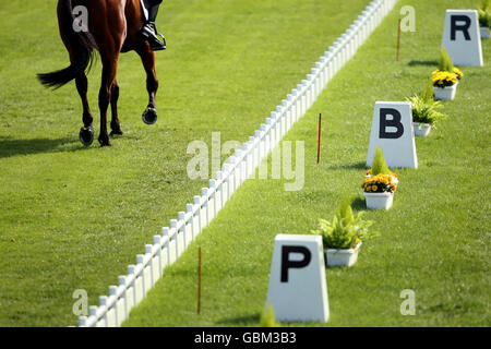 Sports équestres - Mitsubishi Motors Badminton Horse Trials 2009 - Gloucestershire Park Banque D'Images