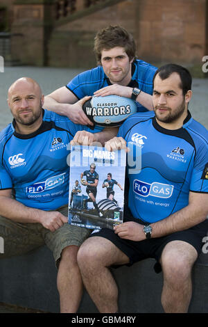 Rugby Union - Glasgow Warriors Promotion Billets de saison Photocall - Kelvingrove Art Gallery Banque D'Images