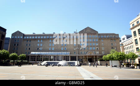 Edinburgh Sheraton Grand Hotel stock. GV du Edinburgh Sheraton Grand Hotel. Banque D'Images