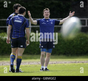 Leinster Rugby Union - Session de formation - Royal Dublin Society Banque D'Images