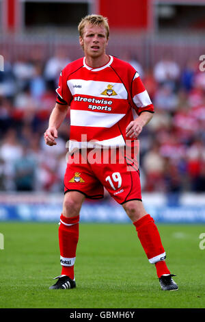 Football - amical - Doncaster Rovers / Manchester City. Ricky Ravenhill, Doncaster Rovers Banque D'Images