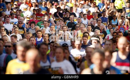 Bupa Great Run Édimbourg Banque D'Images