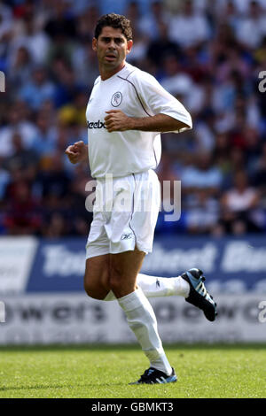 Football - amical - Bolton Wanderers / Inter Milan. Fernando Hierro, Bolton Wanderers Banque D'Images