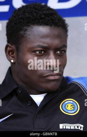 Football - amical - Bolton Wanderers / Inter Milan. Obafemi Martins, Inter Milan Banque D'Images