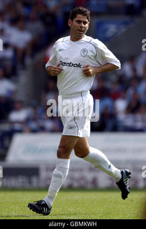 Football - amical - Bolton Wanderers / Inter Milan. Fernando Hierro, Bolton Wanderers Banque D'Images